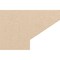 Ekena Millwork 4in. W x 8in. H x 12in. L Clemmons Woodgrain TimberThane Rafter Tail, Primed Tan RFTUR04X08X12CLERCPR - alternate 2